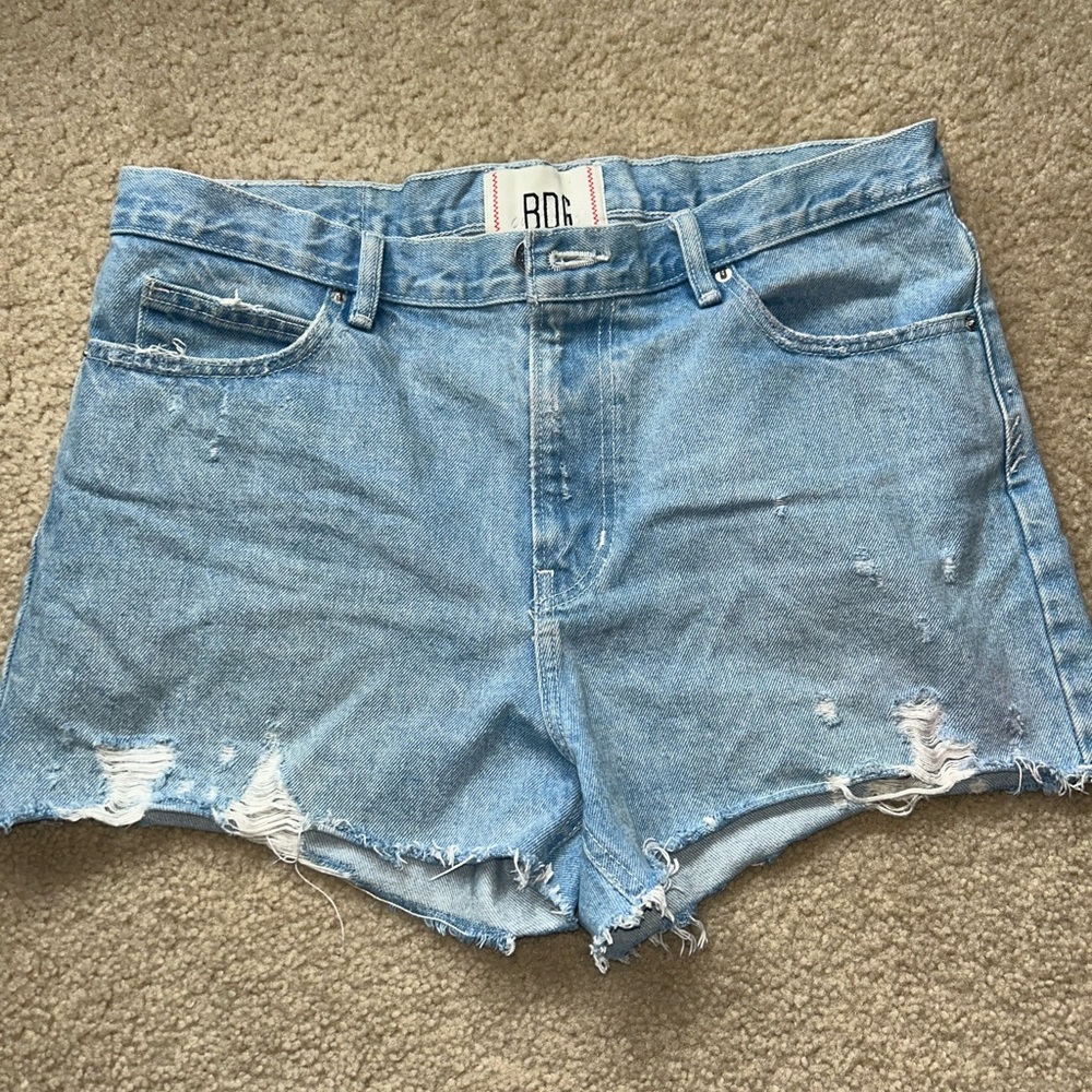 BDG Women's Blue Denim Shorts